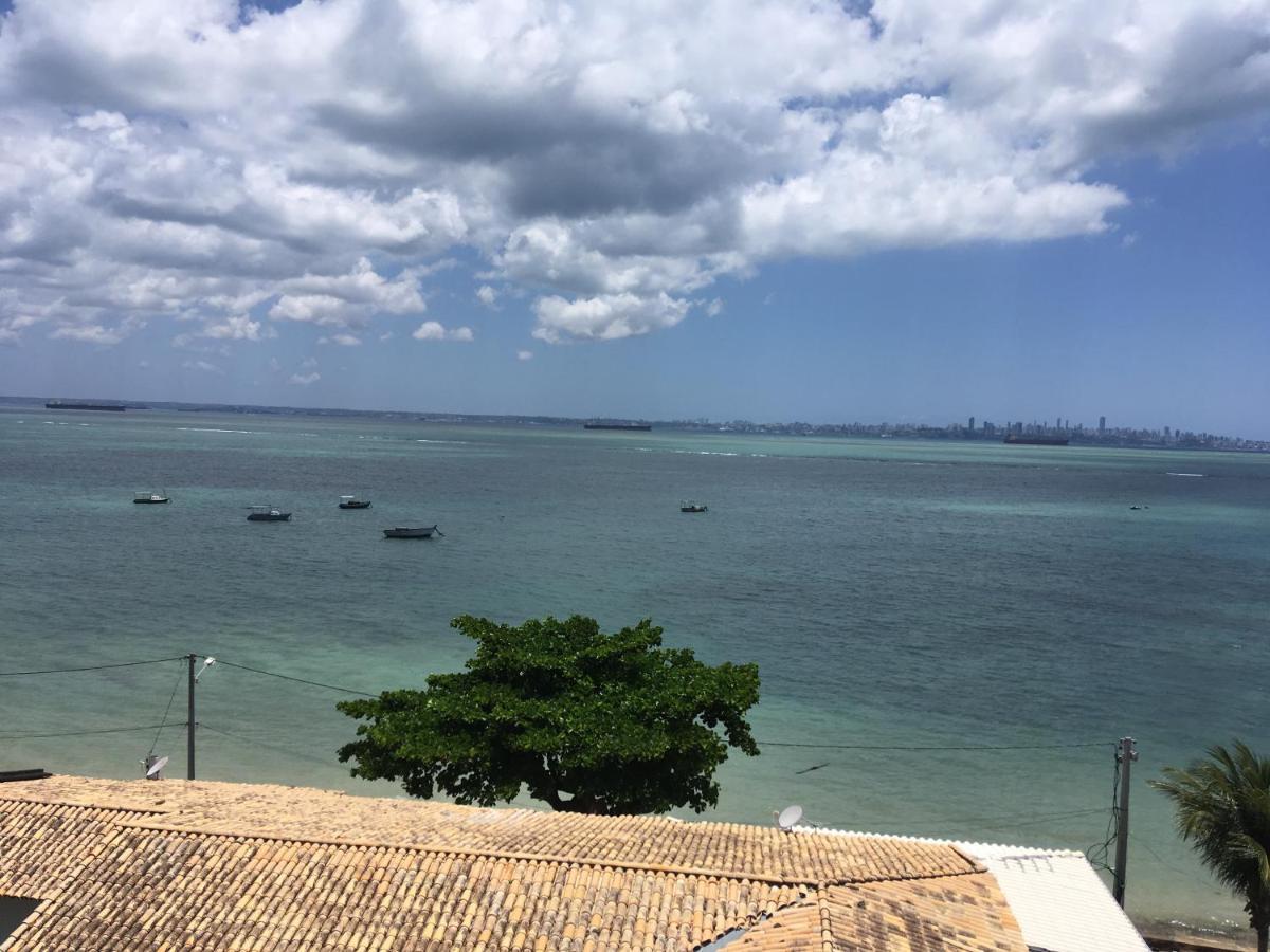 Ferienwohnung Duplex Frente Mar Na Ilha De Itaparica Exterior foto